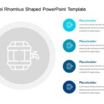 Animated Barrel Rhomus Shaped PowerPoint Template & Google Slides Theme