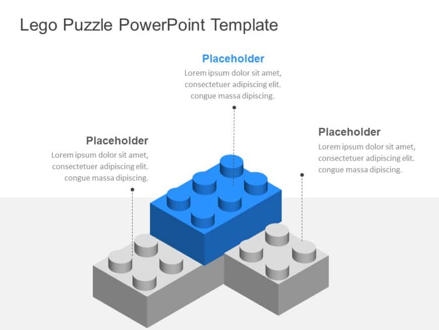 Animated Lego Puzzle PowerPoint Template