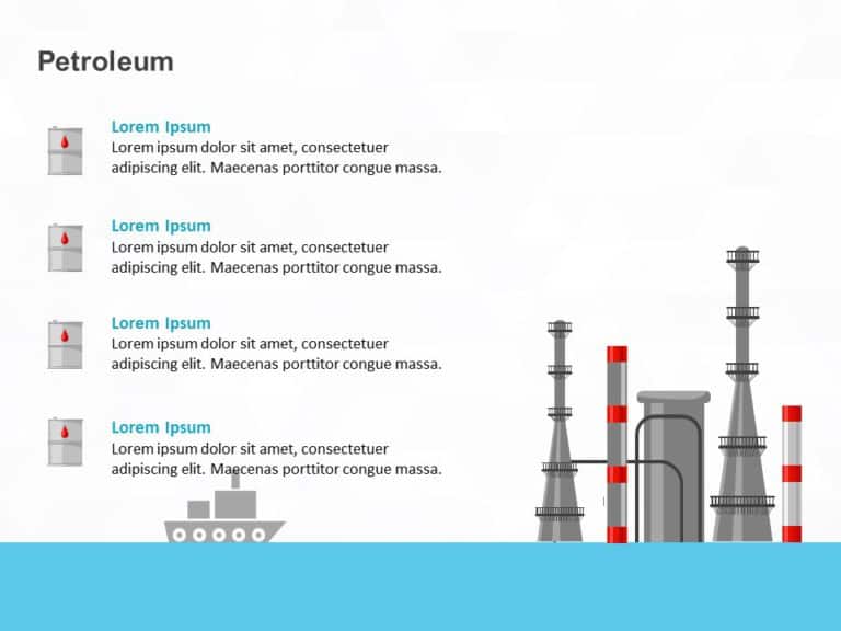 Animated Oil and Gas Industry PowerPoint Template & Google Slides Theme