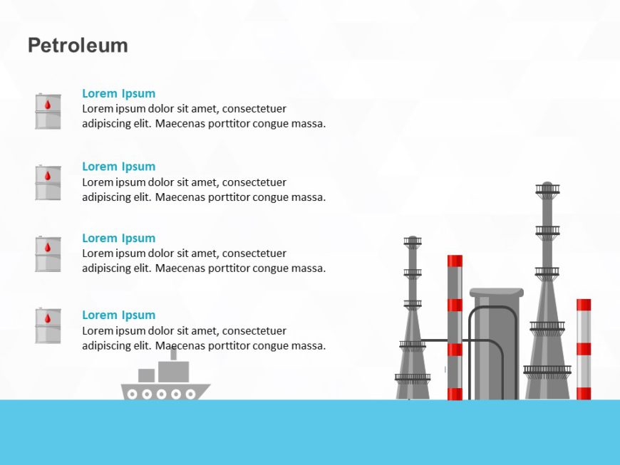 Animated Oil and Gas Industry PowerPoint Template