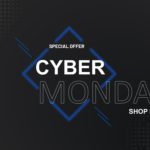 Black Cyber Monday PPT Template & Google Slides Theme