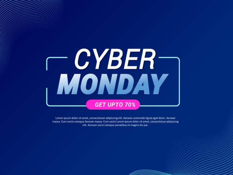 Cyber Monday PPT Template