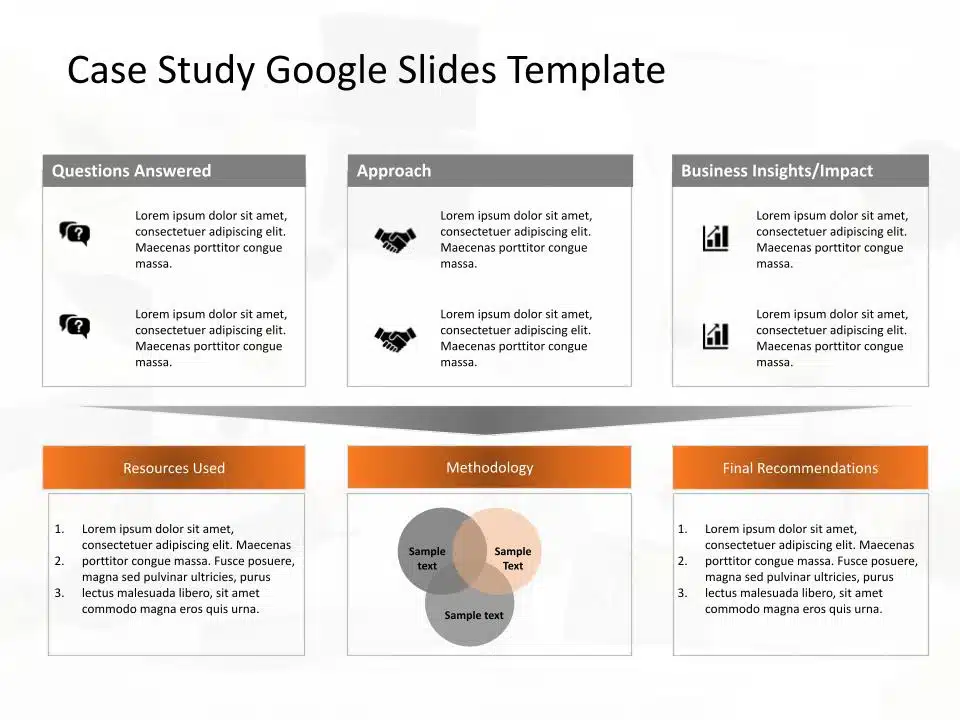 Case Study Google Slides Template