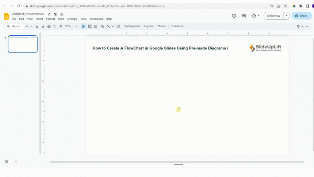 How to Create A Flowchart In Google Slides Presentation? | SlideUpLift