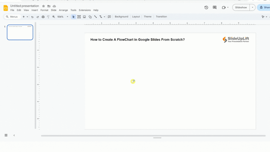How to Create A Flowchart In Google Slides Presentation? | SlideUpLift