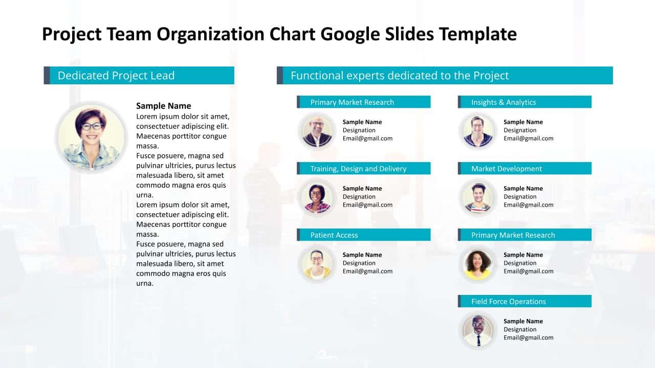 How To Create An Org Chart In Google Slides Presentation? | SlideUpLift