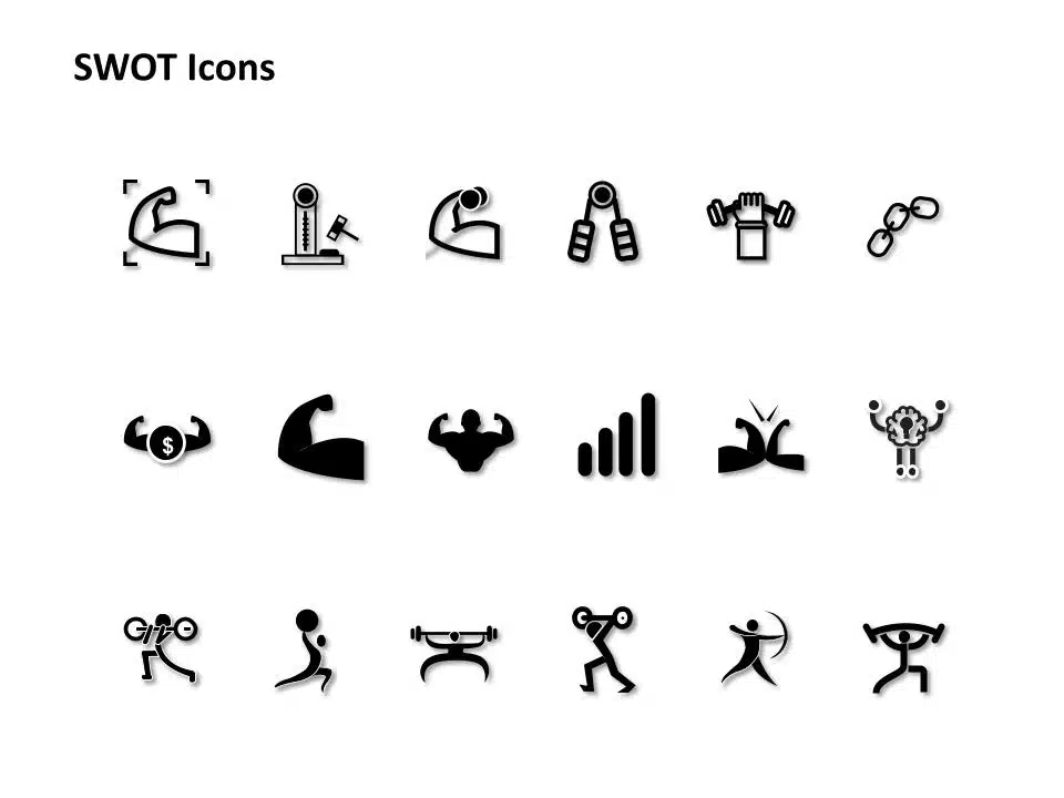 SWOT Icons for Google Slides