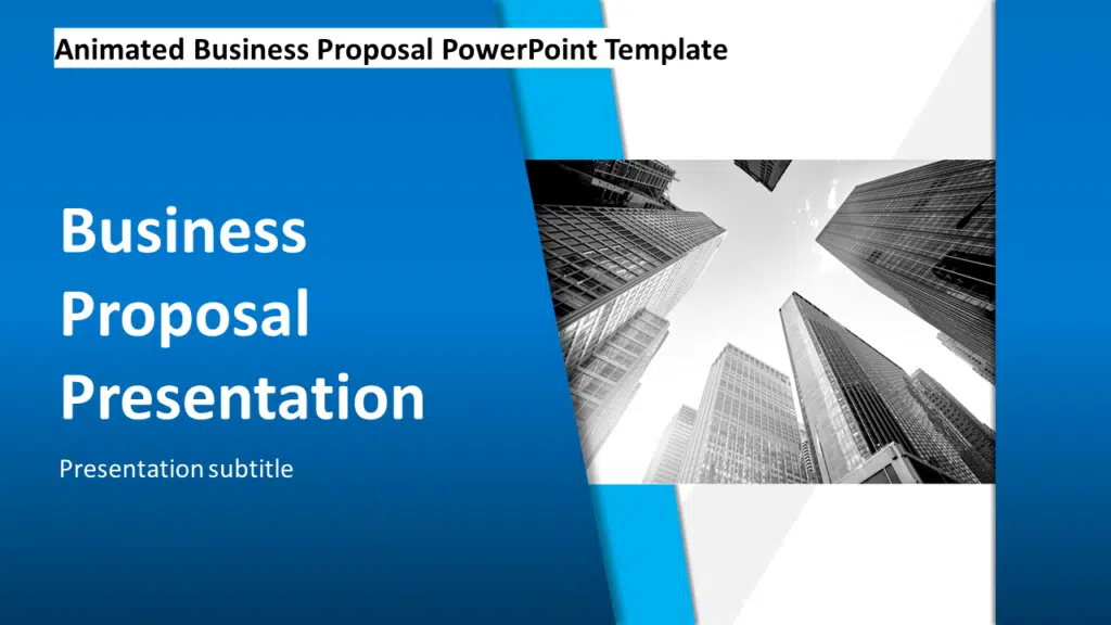 Animated Business Proposal PowerPoint Template