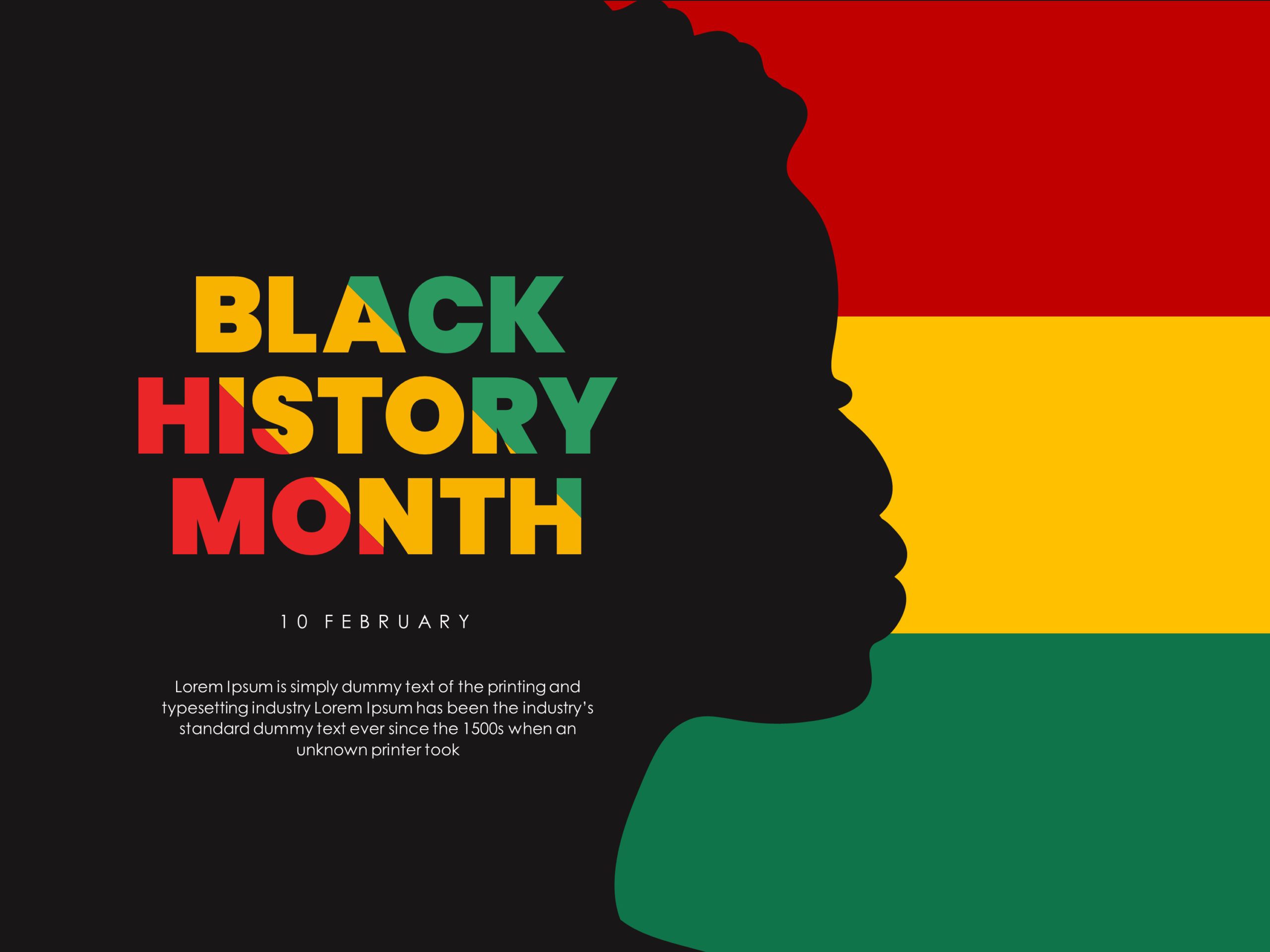 Black History Month PowerPoint Template Black History Month PowerPoint Template