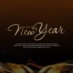 New Year Greetings PowerPoint Template & Google Slides Theme