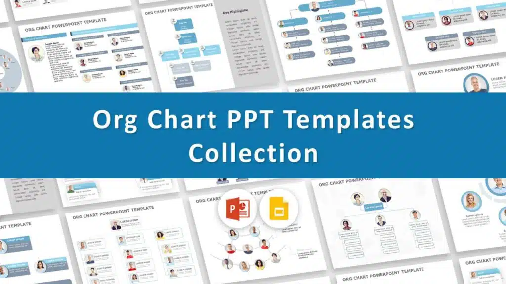 Project Team Organization Chart PowerPoint Template