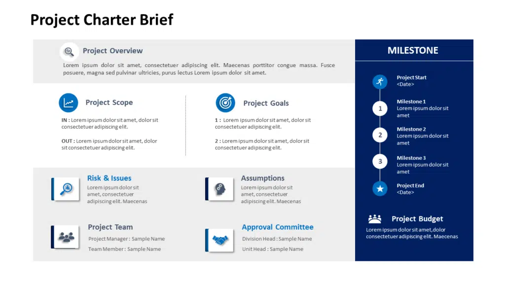 Project Charter Brief Template