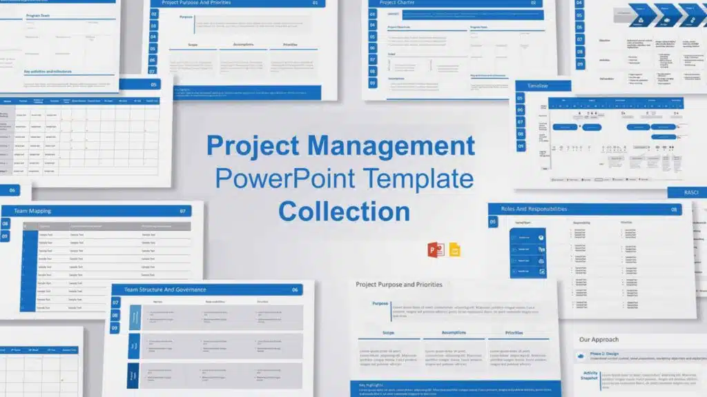 Project Management Presentations Collection PowerPoint Template