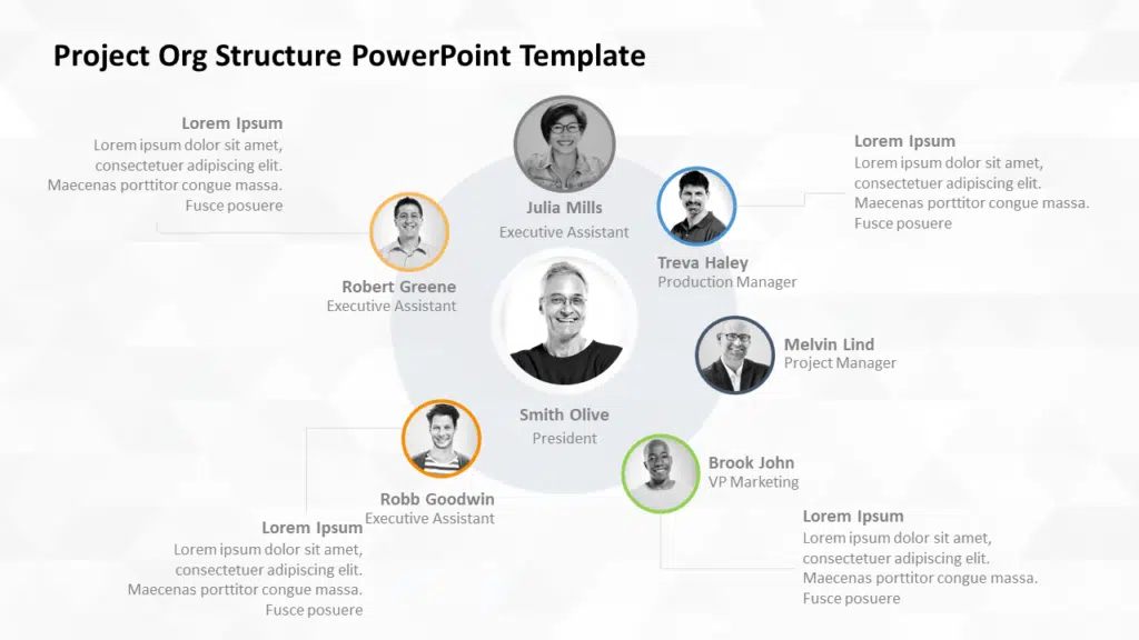 How to Introduce Project Team Members in a Presentation