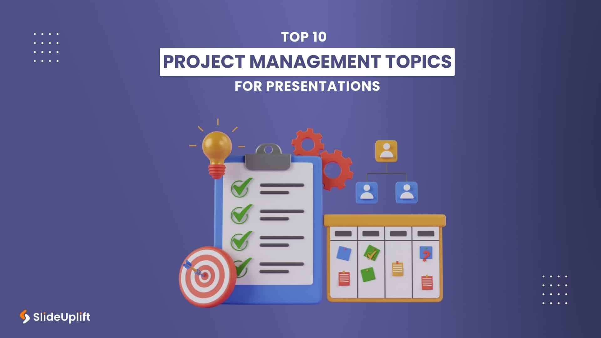 how to make a presentation about a project