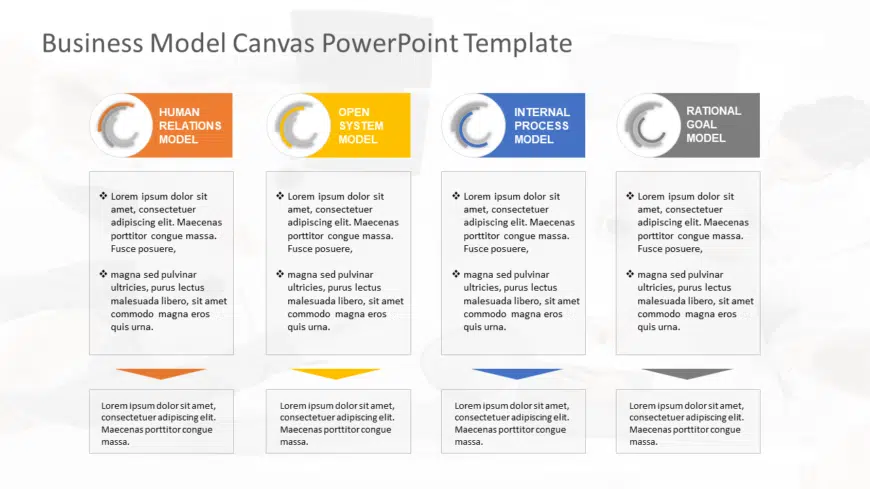 Business Model Canvas PowerPoint Template