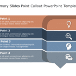 Executive Summary Slides 5 Point Callout PowerPoint Template & Google Slides Theme