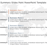 Executive Summary Slides 5 Point PowerPoint Template & Google Slides Theme