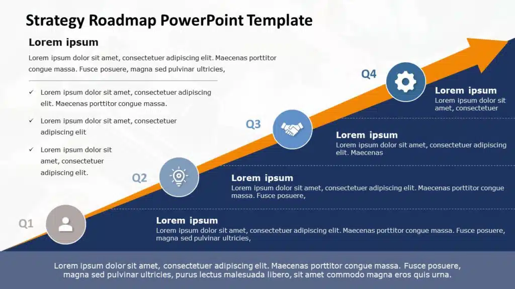 Strategy Roadmap PowerPoint Template