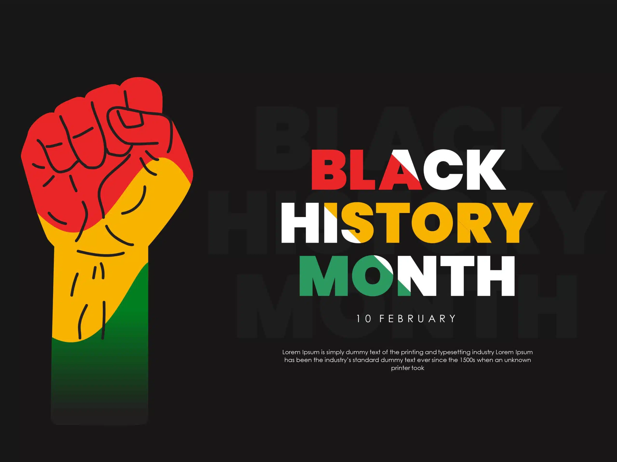 black history powerpoint template free