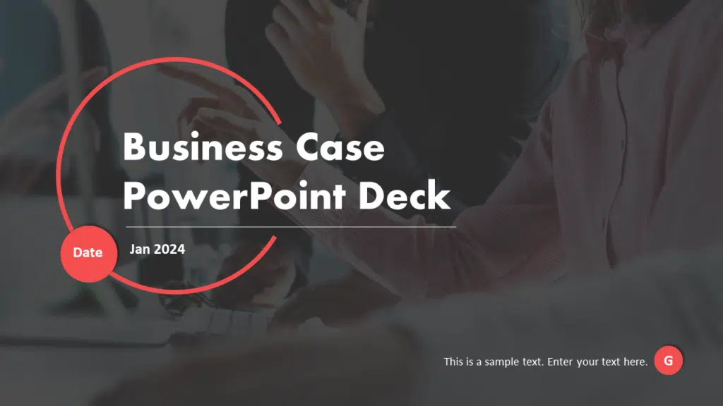 Business Case PowerPoint Deck Template