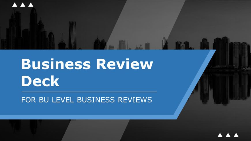 Business Review Presentation PowerPoint Template 01