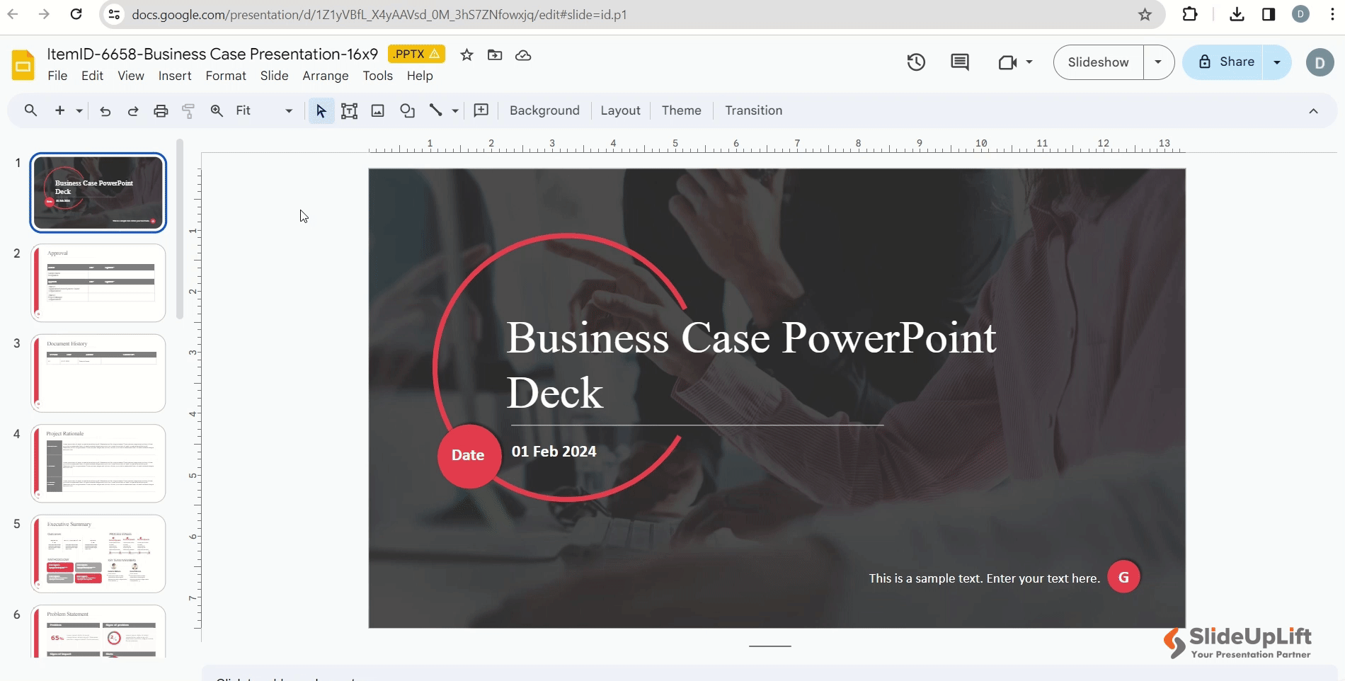 Shows Method 3 To Save Powerpoint Slide as Image with google slides