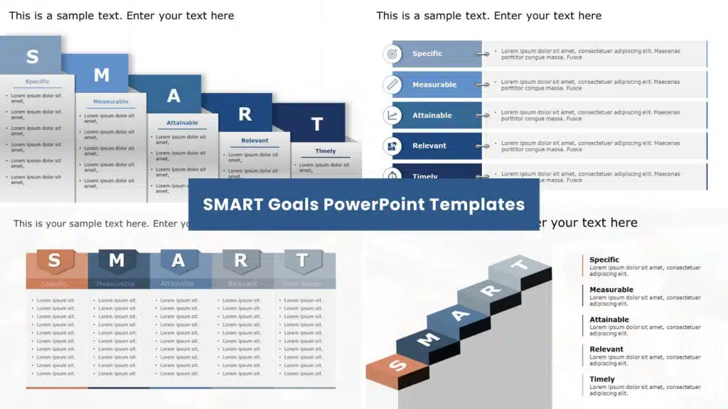 SMART Goals PowerPoint Templates