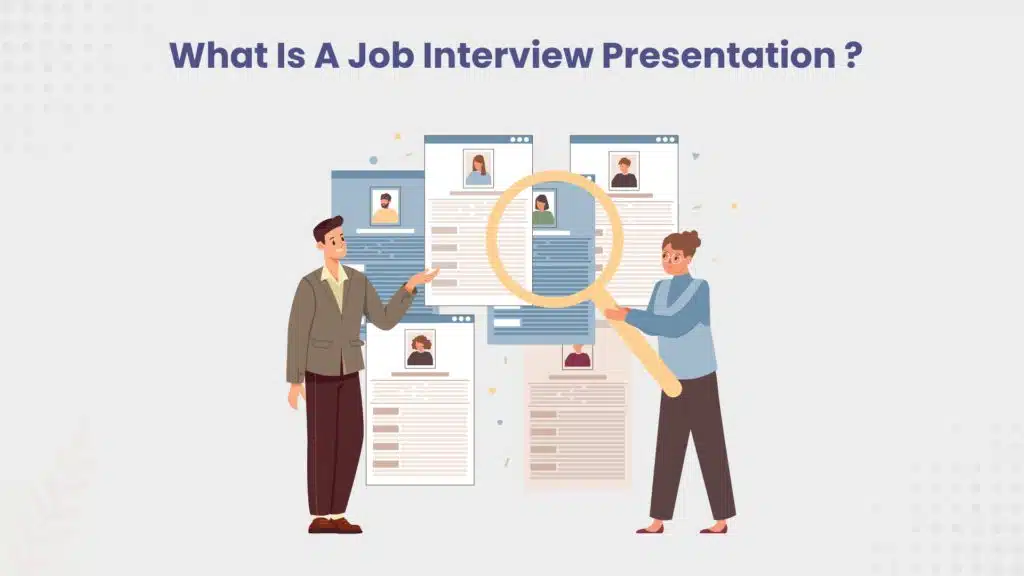 what is a job presentation