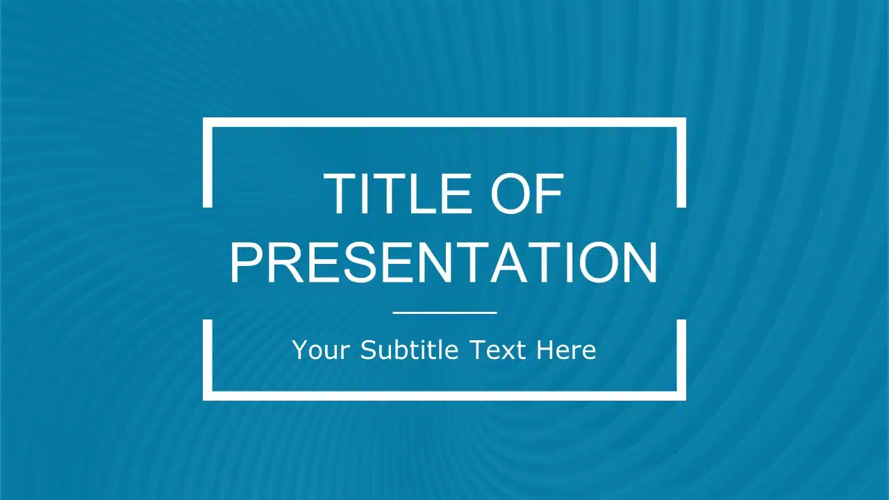 Company Presentation PowerPoint Background & Google Slides Theme