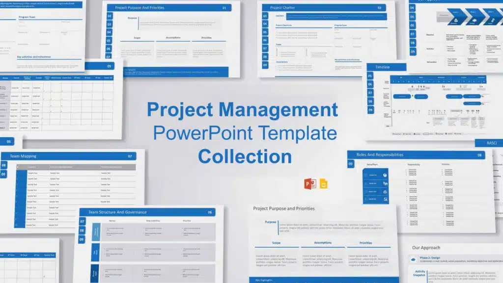 Project Management PowerPoint Template Collection