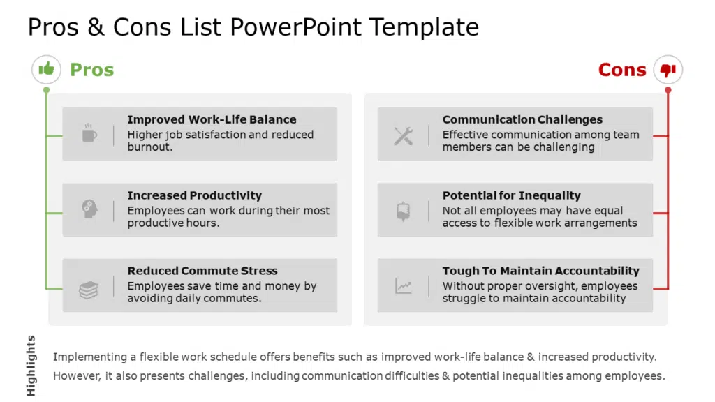 List PowerPoint Template