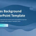 Waves Background PowerPoint Template & Google Slides Theme