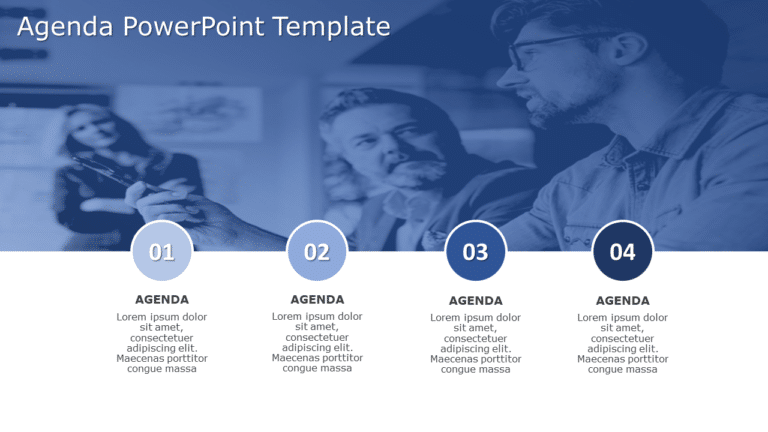 Agenda Template for PowerPoint & Google Slides 15 Theme