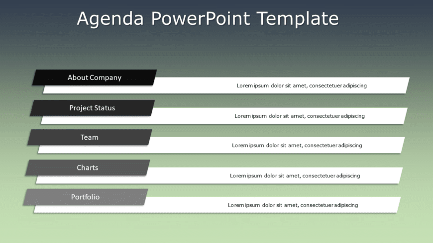 Agenda PowerPoint & Google Slides Template 17