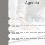 Agenda 18 PowerPoint Template & Google Slides Theme
