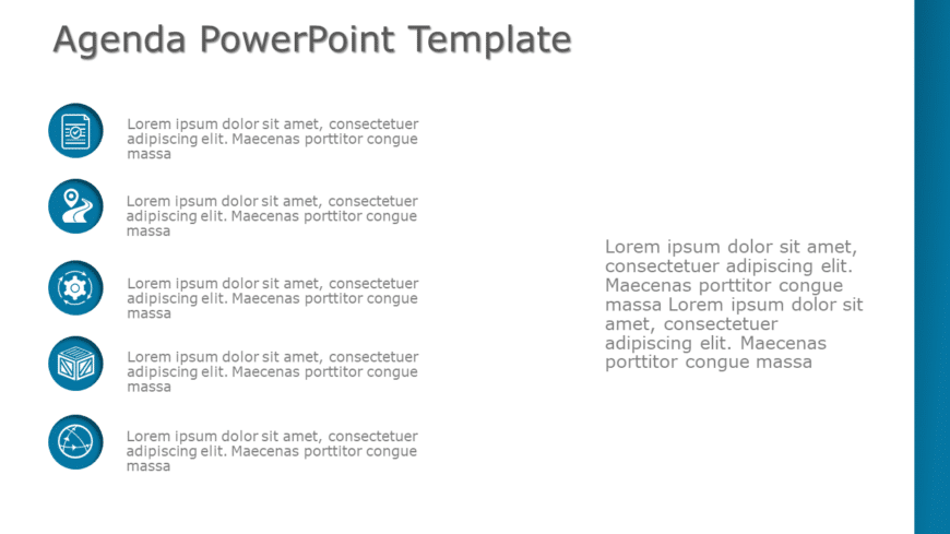 Agenda 22 PowerPoint & Google Slides Template