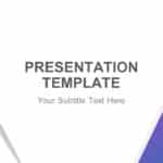 Blue Background PowerPoint Template & Google Slides Theme
