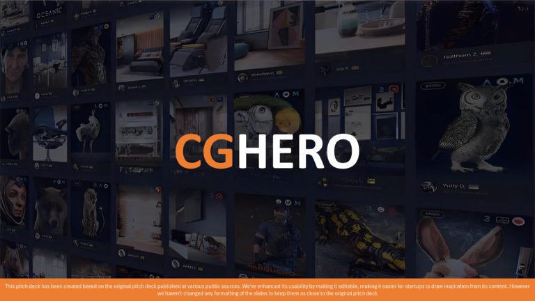 CGhero Pitch Deck & Google Slides Theme