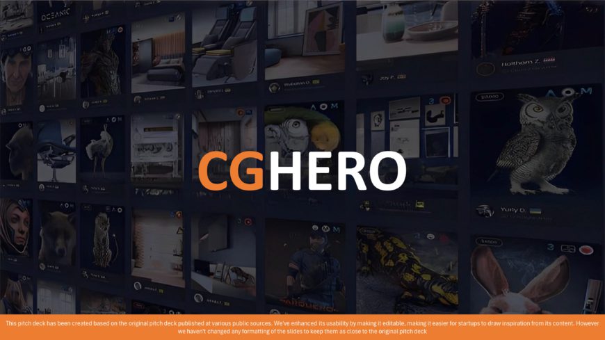 CGhero Pitch Deck