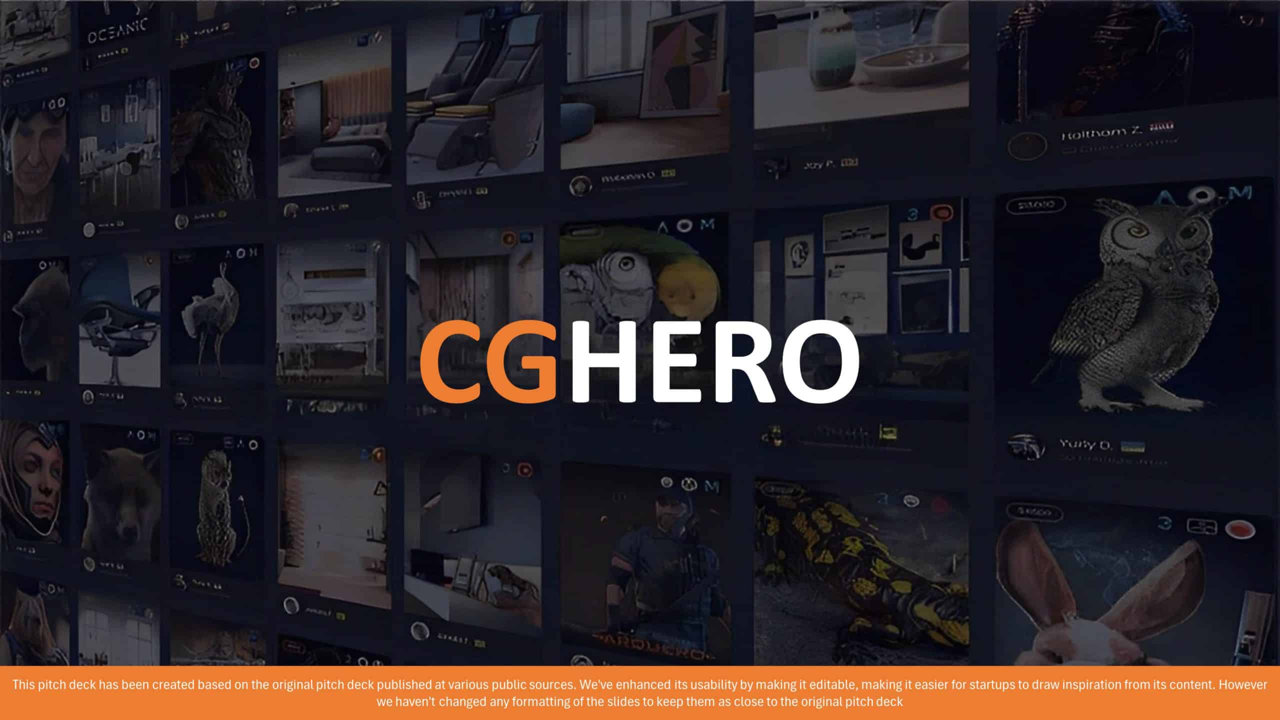 CGhero Pitch Deck & Google Slides Theme