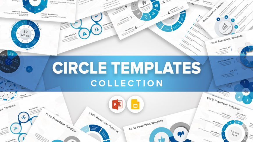 Circle Shape Template Collection for PowerPoint & Google Slides