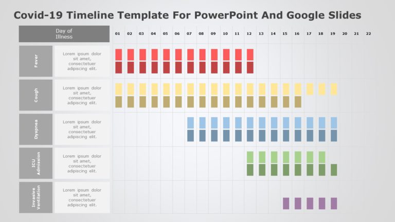 COVID-19 Timeline Template for PowerPoint and Google Slides 05 Theme