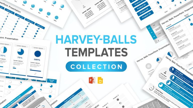 Harvey Balls Template Collection for PowerPoint & Google Slides Theme