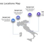 Italy Map PowerPoint Template 3 & Google Slides Theme