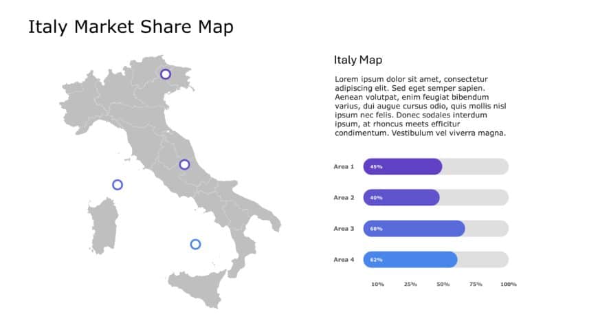 Italy Map PowerPoint Template 8