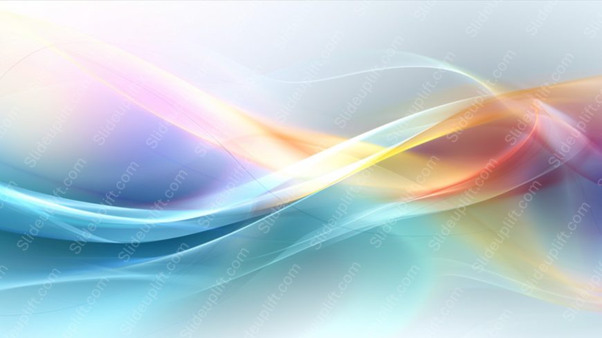 Blue Pink Yellow Swirls background image