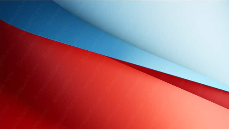 Blue Red Swooping Curves background image