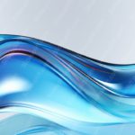 Blue Waves background image & Google Slides Theme