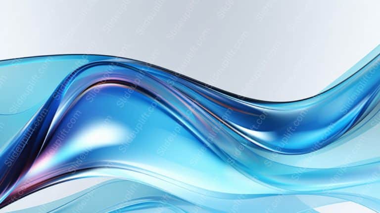 Blue Waves background image & Google Slides Theme